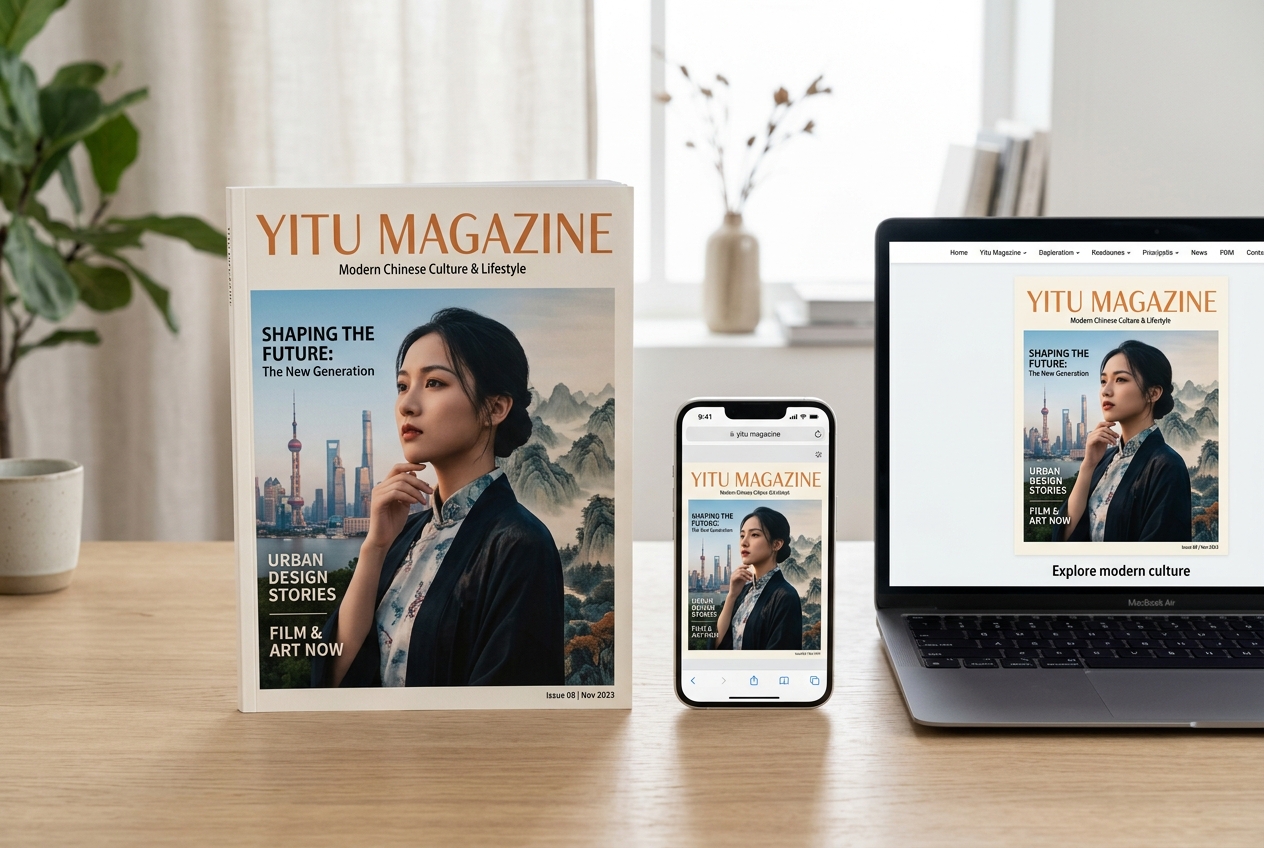 Yitu Magazine Mockups